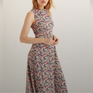 Boden Clarissa Midi Floral Dress